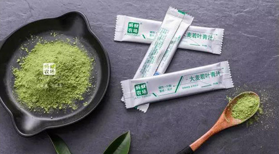 青汁什锦麻食